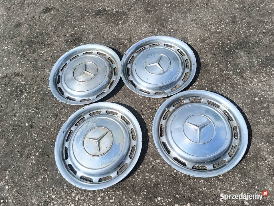 Komplet kołpaków nierdzewnych Mercedes osobowe Części samochodowe