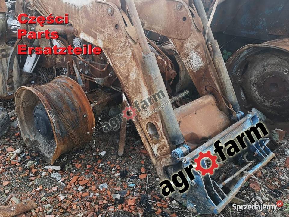 Holland T6155 części silnik skrzynia biegów Byków