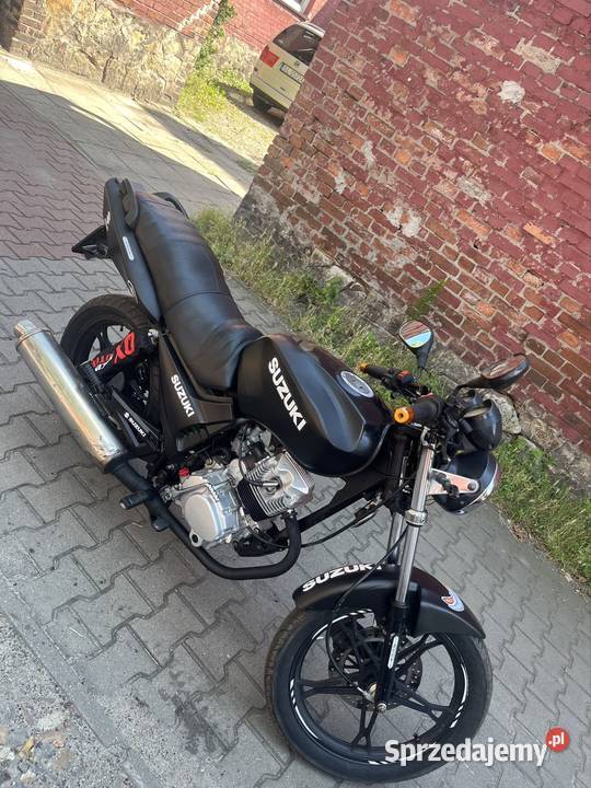 Motocykl lifan stylizowany na suzuki remoncie Ruda Śląska