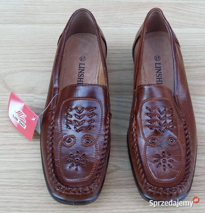 Półbuty damskie LINSHI BROWN 38 brązowy/beżowy Gliwice