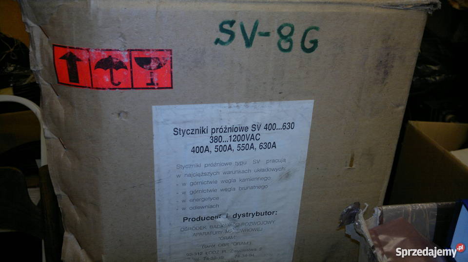 stycznik sv 7 Elester prąd 250A śląskie Dąbrowa Górnicza
