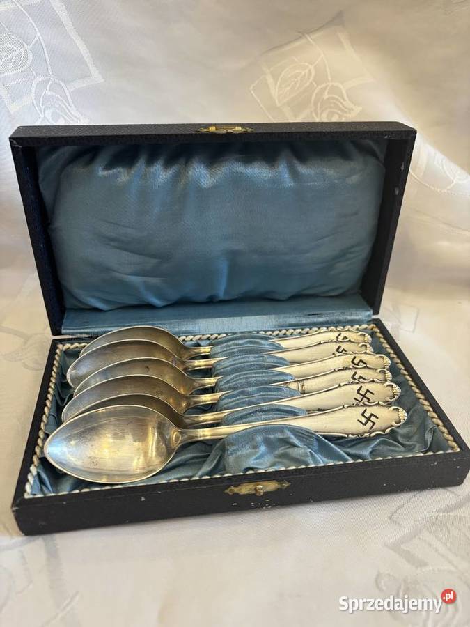 Zestaw łyżeczek z kantyn oficerskich SS Kraków