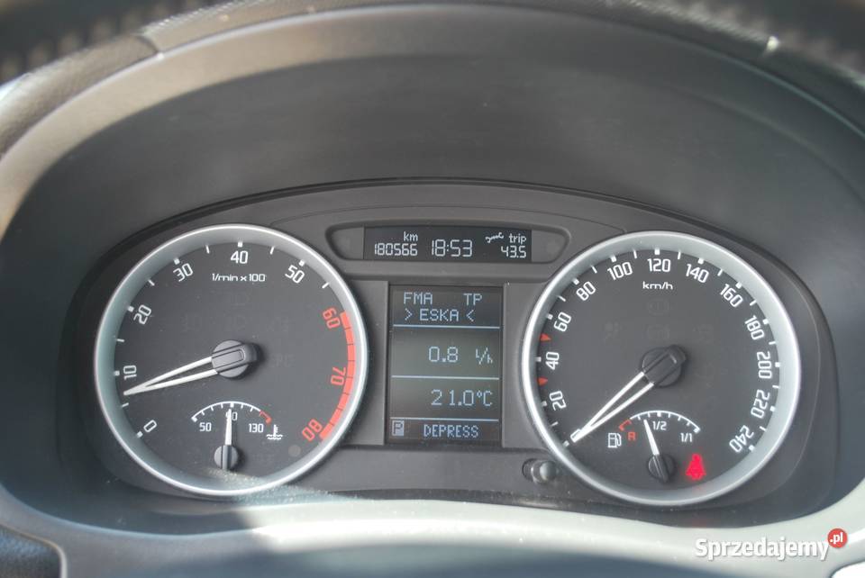 Skoda Fabia 16 MPI 105 Automat Klima Grzane Nowy Sącz
