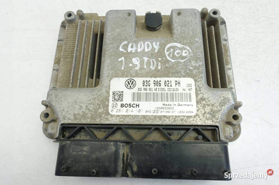VW Caddy 19 TDI KOMPUTER SILNIKA sterownik MODUŁ Chełm sprzedam