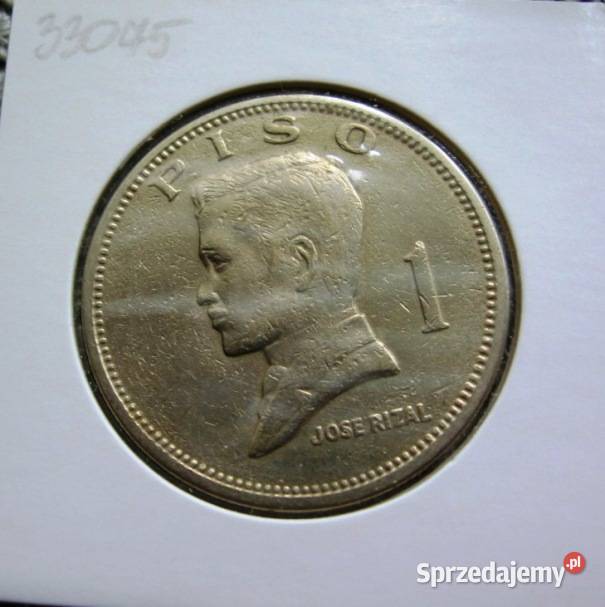 Filipiny 1 Piso 1974r W Holderze Numizmatyka wielkopolskie