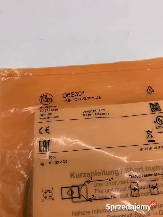 IFM O6S301 Czujnik optyczny Nadajnik