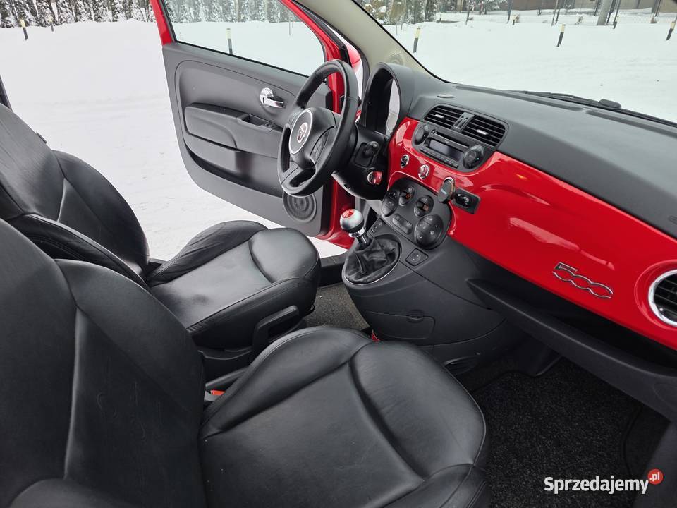 Fiat 50014 16V100Rosso CorsaRATYGWARANCJA ASR (kontrola trakcji) Buk