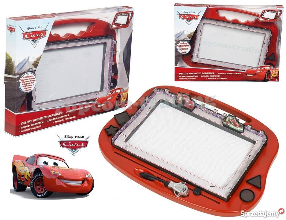 CARS Zygzak McQueen WIELKA TABLICA Magnetyczna Mogilany