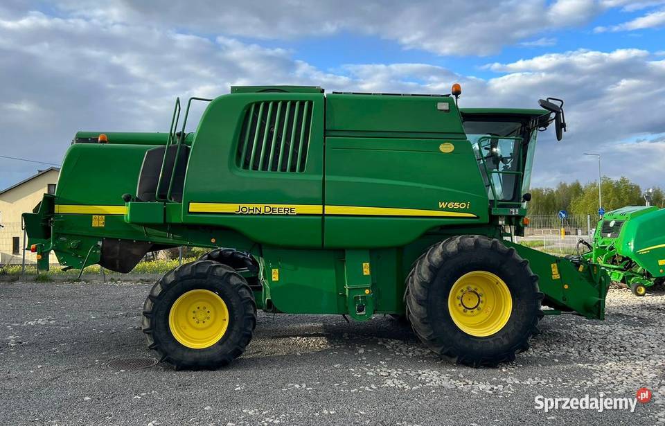 John Deere W650i W 650 i 2009 koła 900 61m stół John Deere Ćmiłów