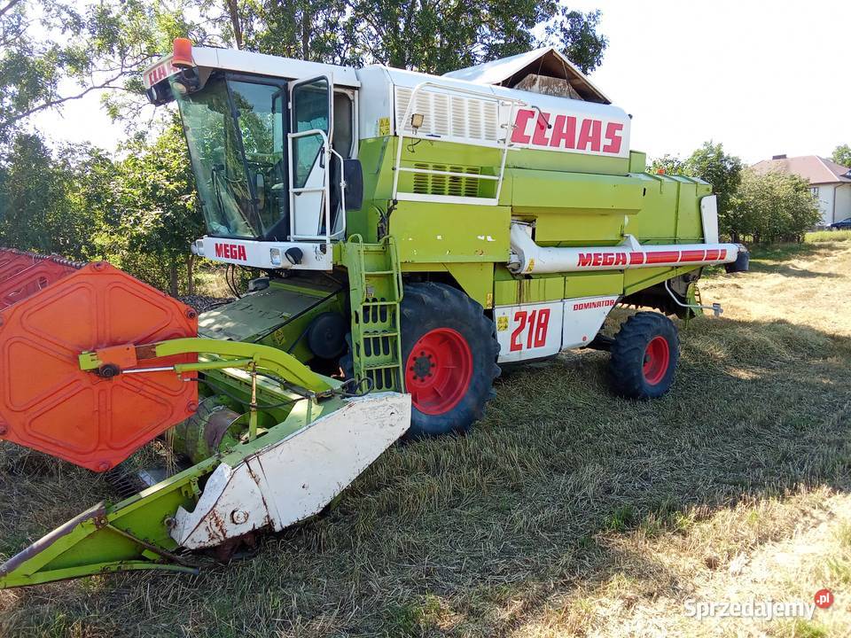 Kombajn zbożowy Claas 218 Mega kujawsko-pomorskie Bydgoszcz