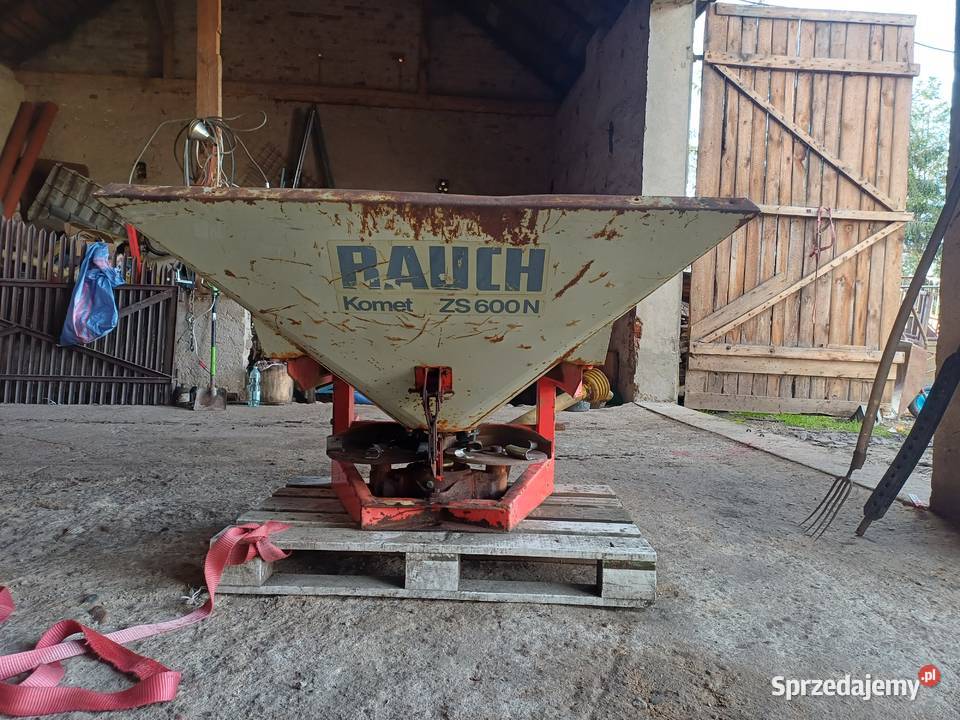 Rozsiewacz nawozu Rauch ZSB 600 wielkopolskie Koło