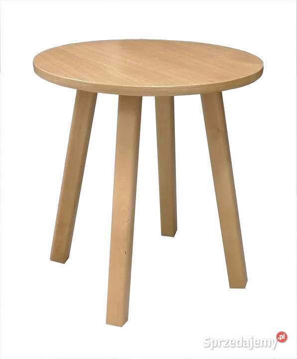 STÓŁ OKRĄGŁY FI 60 CZARNY STOLIK ŁAWA RÓŻNE Tołkiny