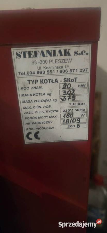 Piec na eko groszek stefaniak dolnośląskie Wołów sprzedam