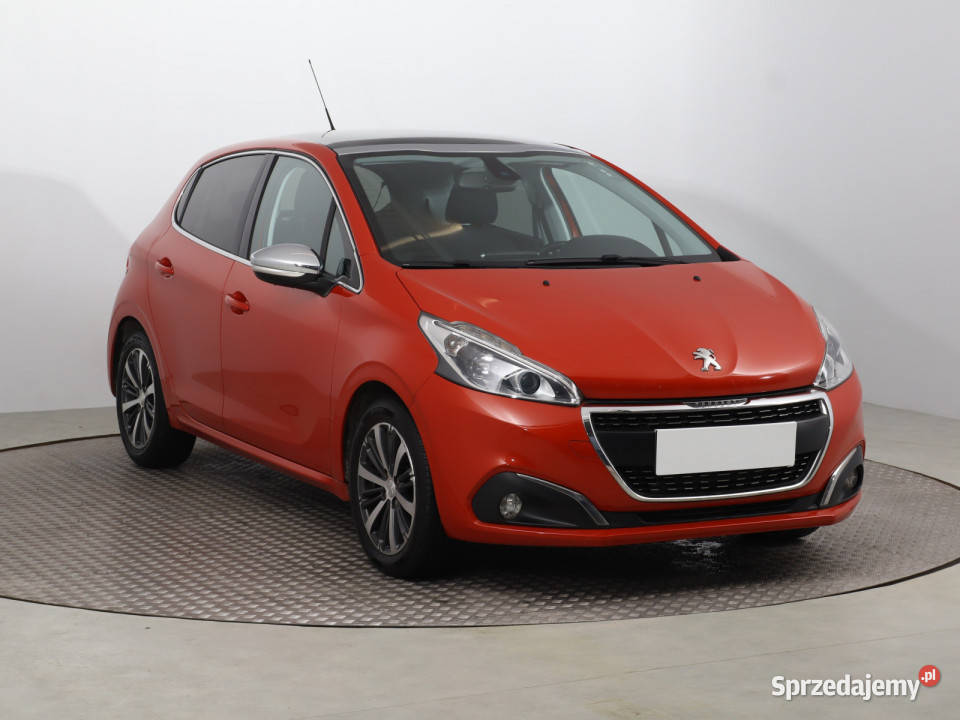 Peugeot 208 12 PureTech pomarańczowy 208 Bielany Wrocławskie