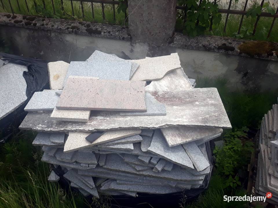 Kamień naturalny GRANIT ok 500 m2 pomorskie Bolszewo