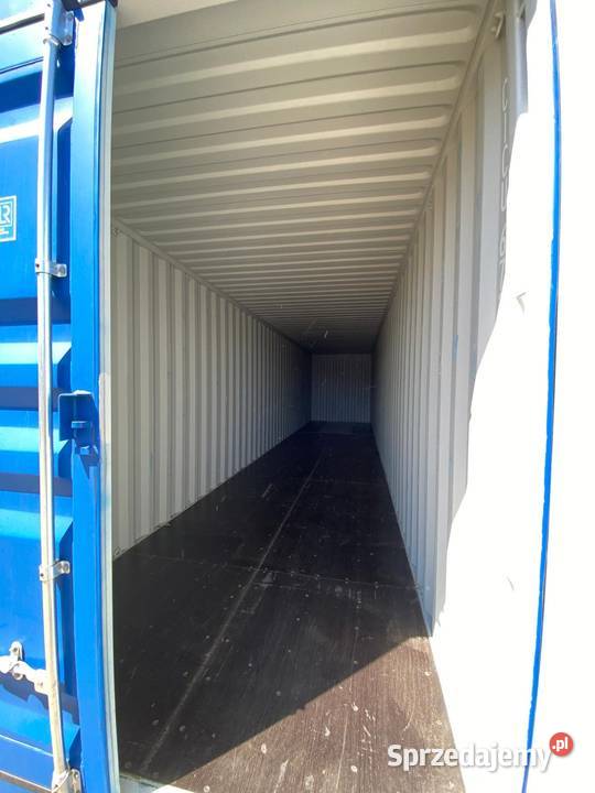 Kontener magazynowy 40 HC 12 metrowy morski Gdańsk