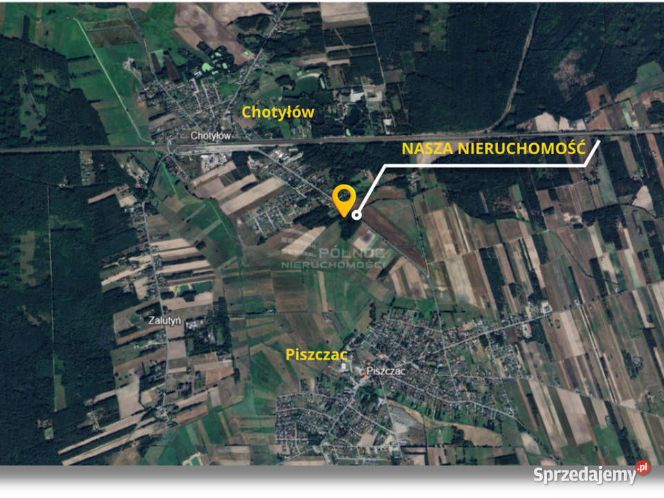 Działka rolnobudowlana z potencjałem w Chotyłów