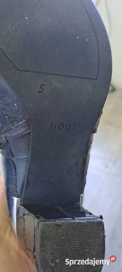 Skórzane muszkieterki marki HGL Nowy Sącz