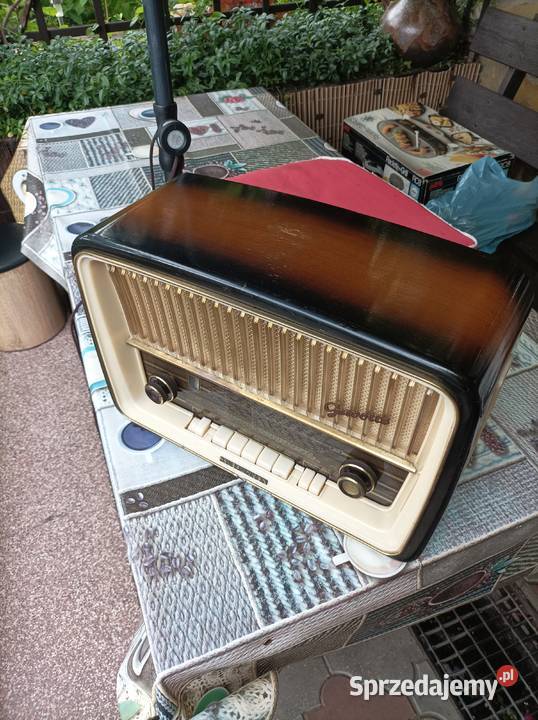 Telefunken Gavotte 9 niemieckie radio lampowe Płock