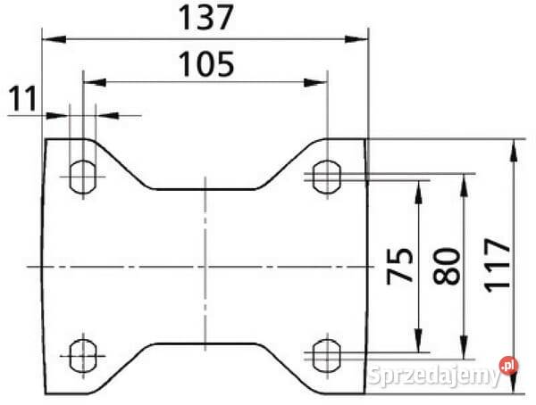 Koła z poliamidu do dużych obciążeń