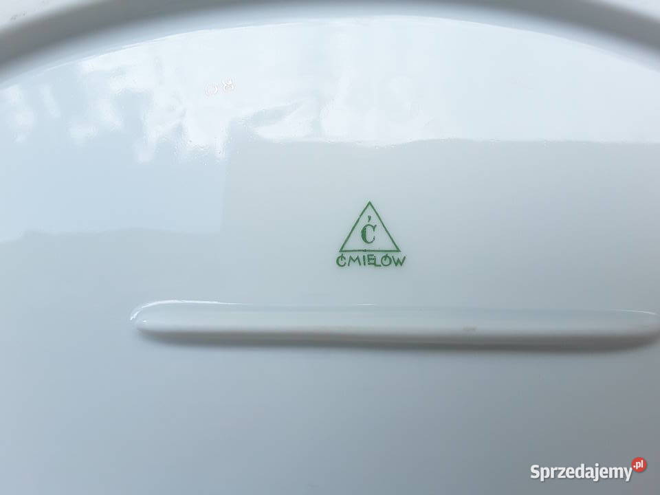 Półmisek porcelanowy sygnowany Ćmielów typ 2 Warszawa