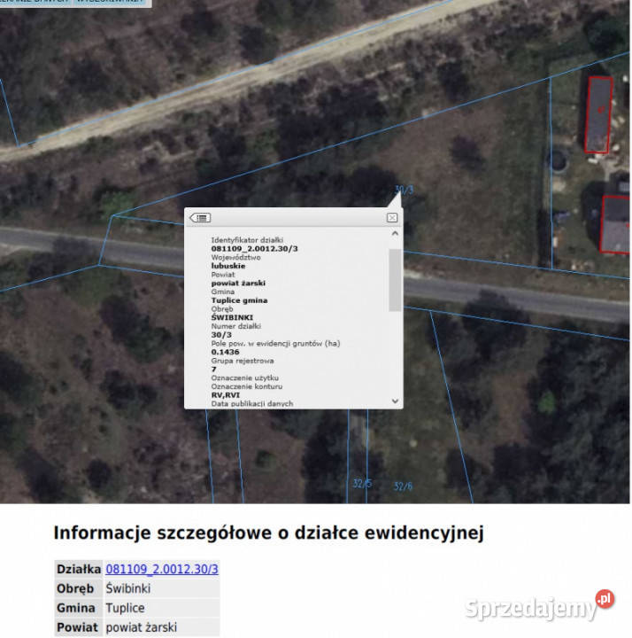 Działka 1 436 m Świbinki Sprzedaż