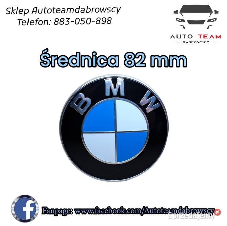 Logo emblemat BMW przód 82 mm E63 E64 E81 F06 Mielęcin