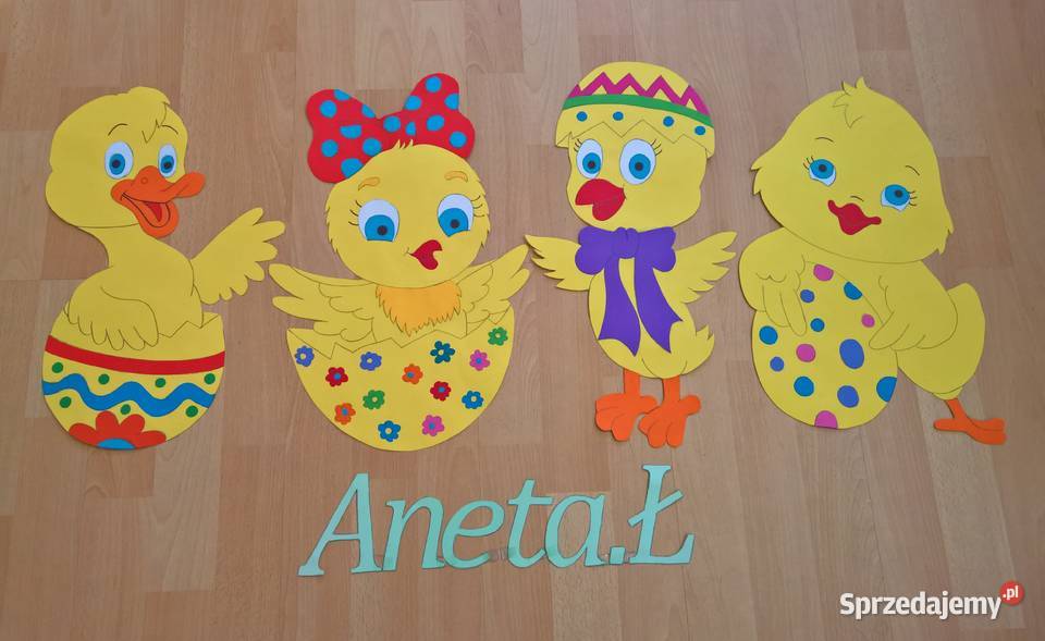 Dekoracje na Wielkanoc z brystolu