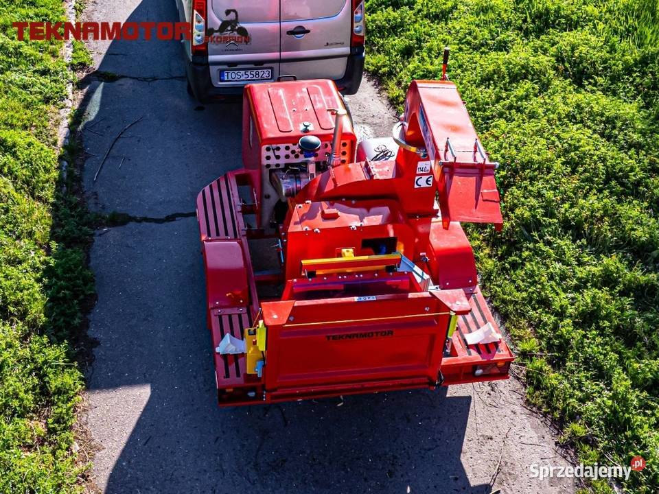 Teknamotor rębak tarczowy Skorpion 250L Diesel Leśnictwo