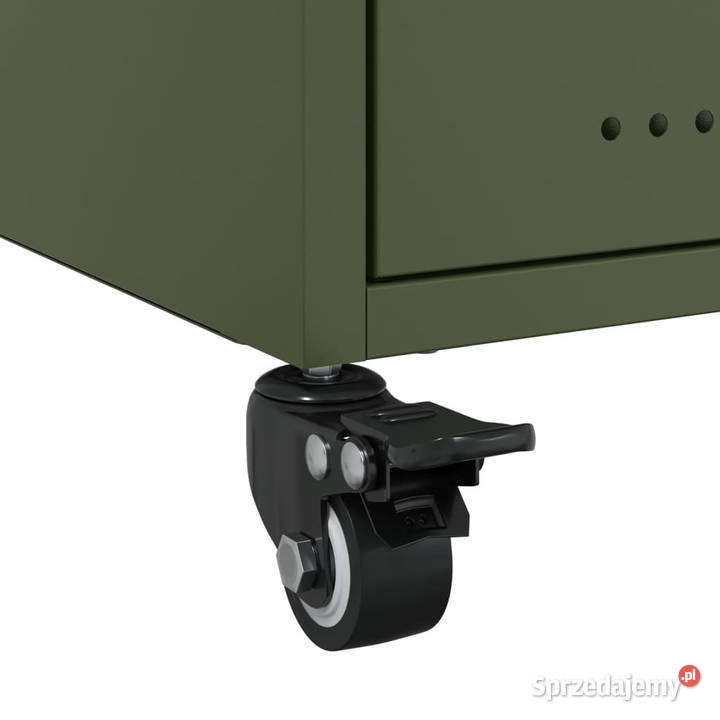 Szafka nocna oliwkowa zieleń 36x39x435 stal Warszawa sprzedam