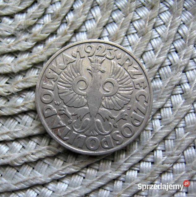 Polska 50 Groszy 1923r wielkopolskie