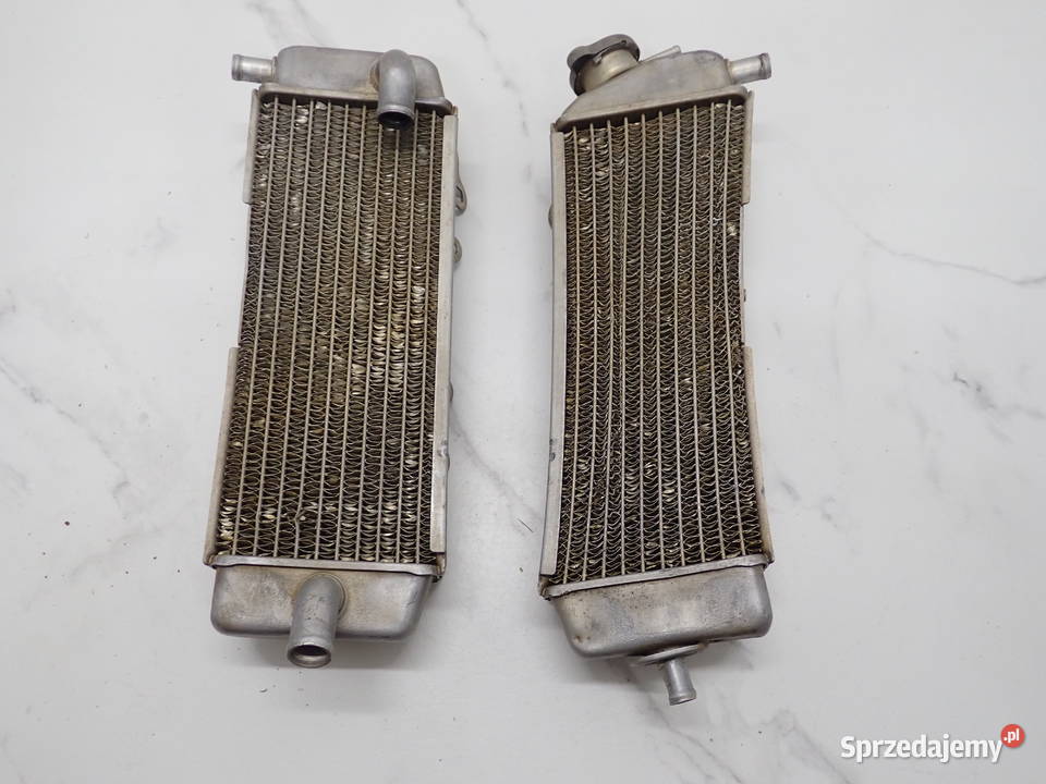Dwie Chłodnice Chłodnica Prawa Lewa Kawasaki KXF