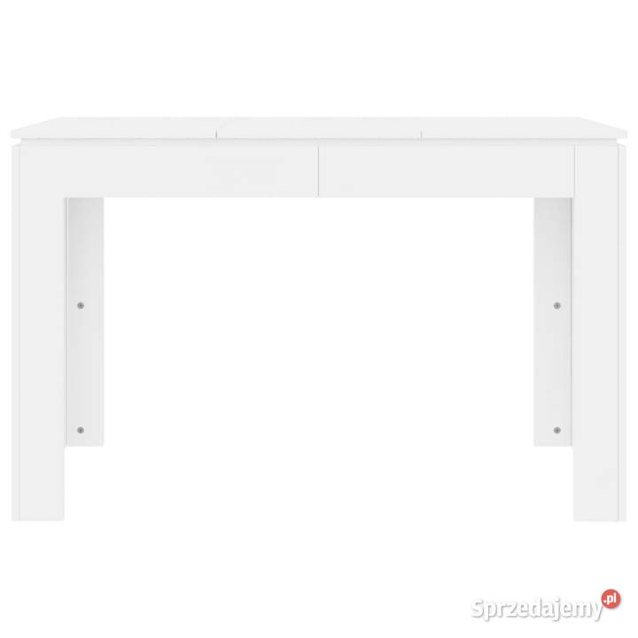 Stół jadalniany biały 120x60x76 materiał Warszawa