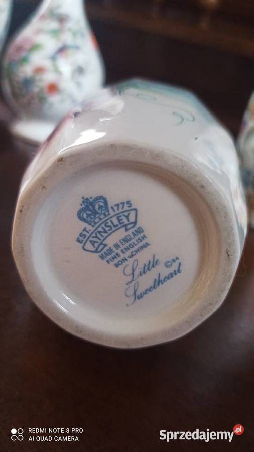 Wazon z motylkami Aynsley
Cottage Garden Made in pomorskie Gdańsk