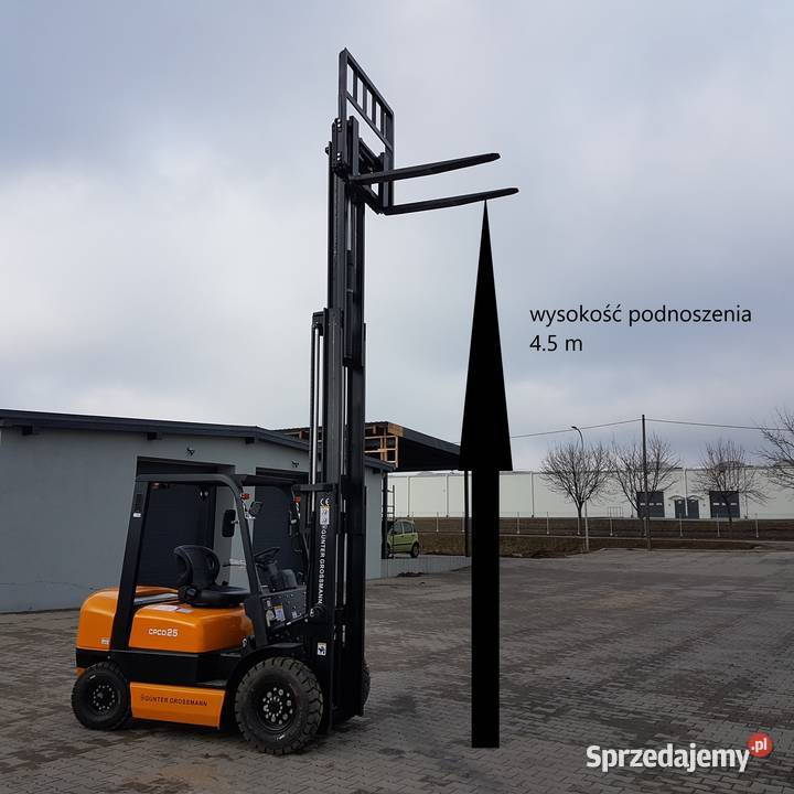 Wózek widłowy 25T triplex Gnter Grossmann Wózki widłowe