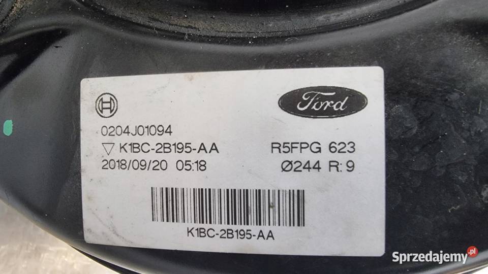 Ford Fiesta mk8 serwo pompa hamulcowa 11 osobowe Wspomaganie hamulca