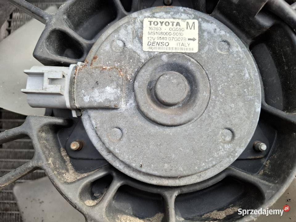 Chłodnica wody wentylatory czujnik temperatury małopolskie Przyborów