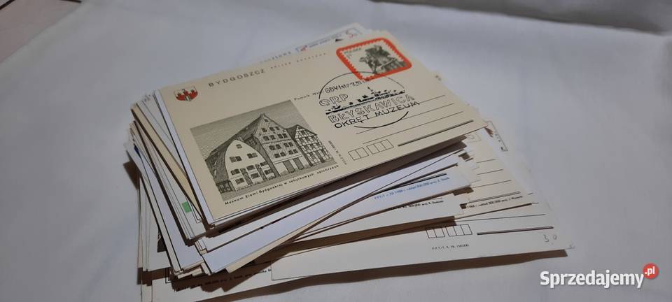 karty pocztowe 115 sztuk Warszawa sprzedam