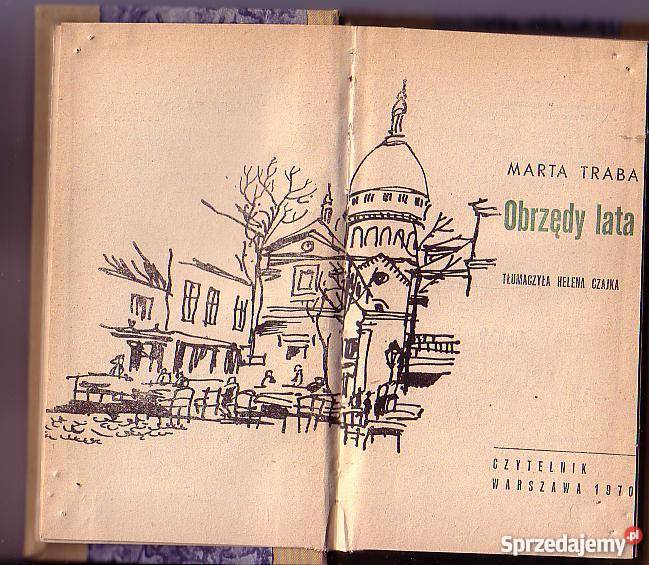 6410 OBRZĘDY LATA MARTA TRABA literatura piękna - proza zagraniczna Czyrna