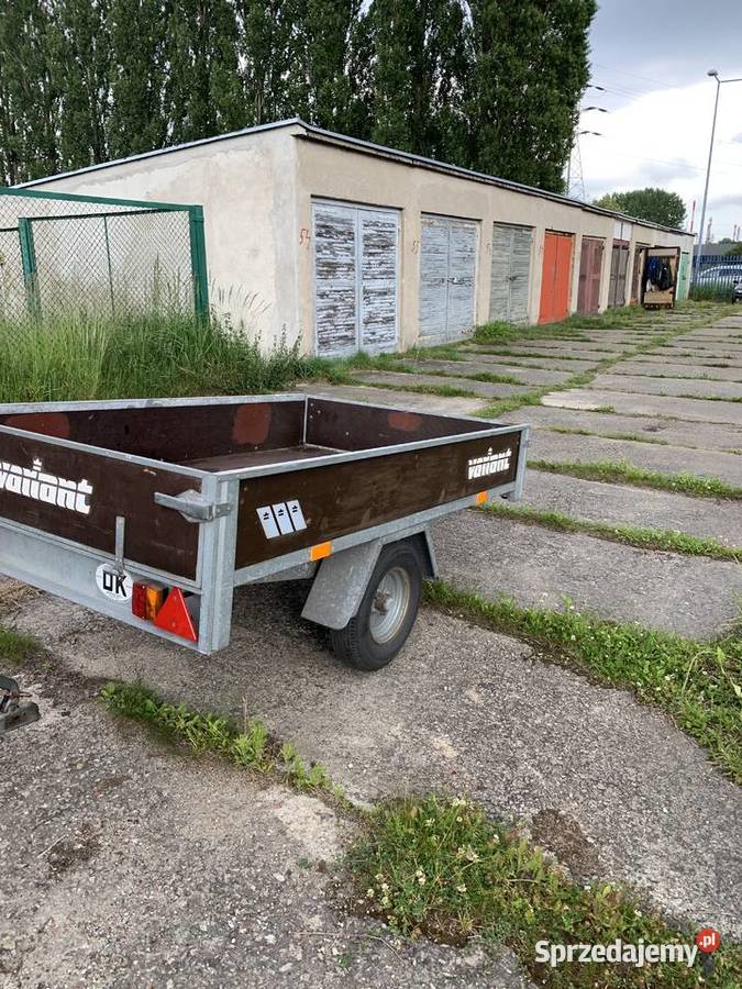 Przyczepka samochodowa lekka DMC 500 nowa burtowe Gdańsk