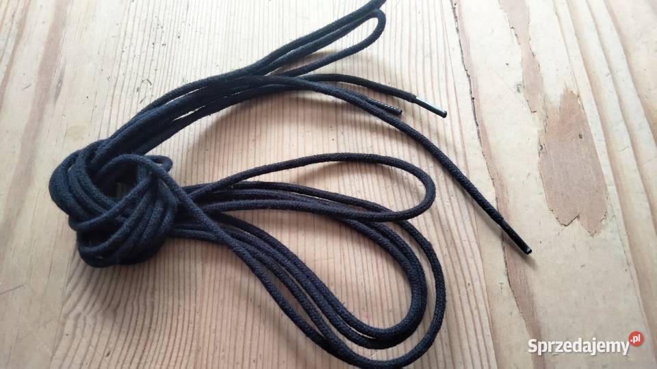 Sznurowadła okrągłe cienkie długość 160 kolor Ostrów Wielkopolski