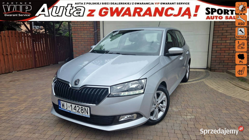 koda Fabia 10 TSI 95 AMBITION Grzane fotele I wł Hatchback łódzkie Aleksandrów Łódzki