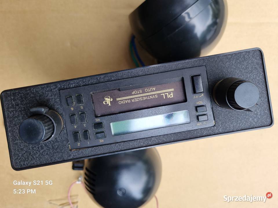 Radio samochodowe z odtwarzaczem JSP do