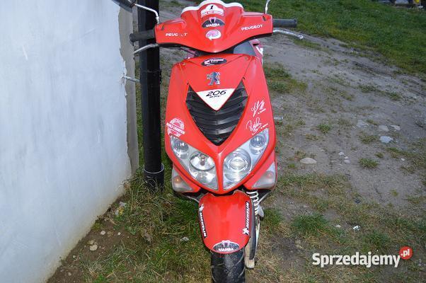 Peugeot speedfight 2 206wrc 100cc Rok produkcji 2004 pomorskie Kolonia