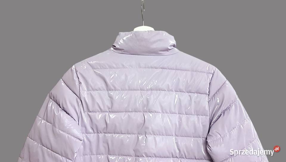 Kurtka zimowa liliowa puchowa pikowana Reserved Chrzanów