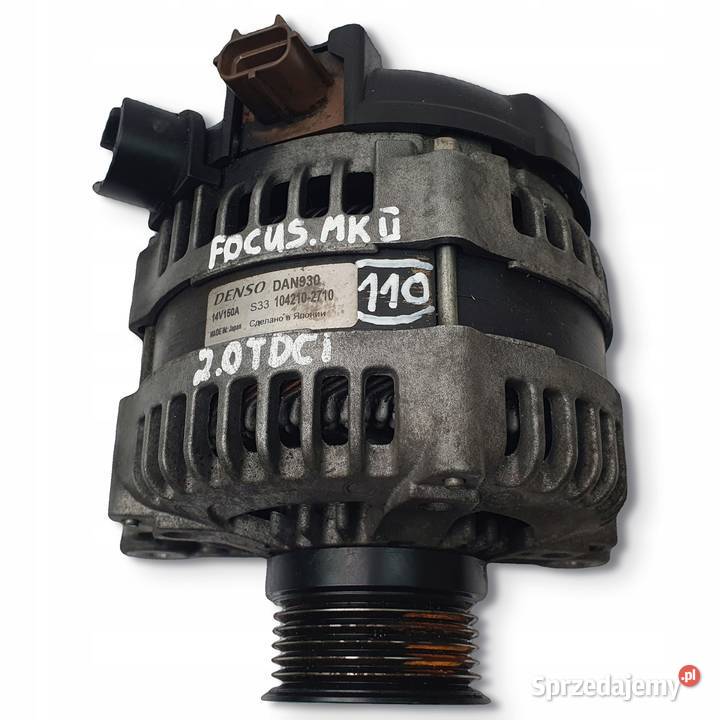 ALTERNATOR Ford Focus II 20 TDCI DAN930 osobowe Chełm
