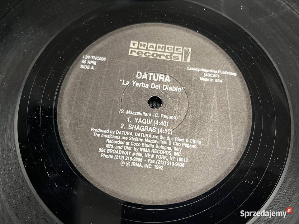 Datura La Yerba Del Diablo The Remixes House sprzedam