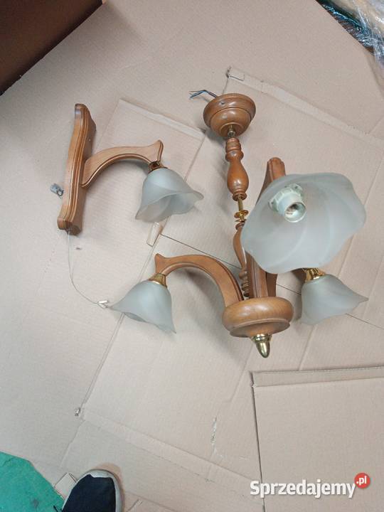 Lampa sufitowa plus kinkiet Warszawa sprzedam