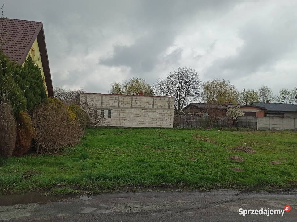 Działka budowlana 482 a warunki zabudowy projekt budowlana Bodaczów