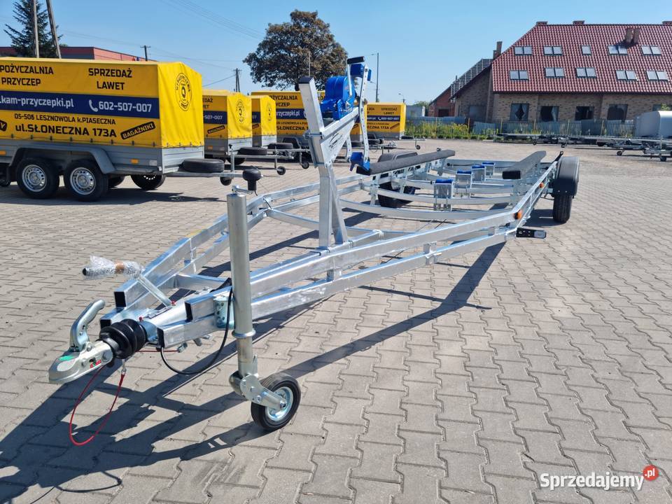 Przyczepa ciężarowa do łódki nowa Podłodziowa Lesznowola